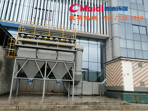 益陽(yáng)噴砂房、表面處理車間除塵凈化系統(tǒng)投運(yùn)